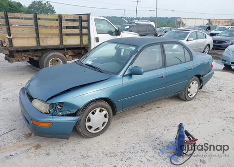 1996 Toyota Corolla Dx из США, поврежденный, VIN 1NXBB02E6TZ413495